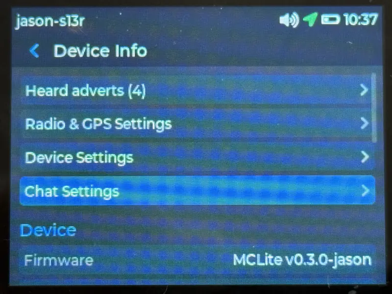 Device Info